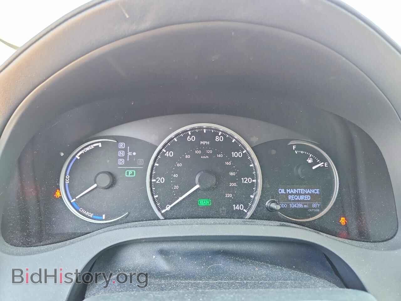 2012 LEXUS CT - VIN: JTHKD5BH7C2098903 - Фото 9