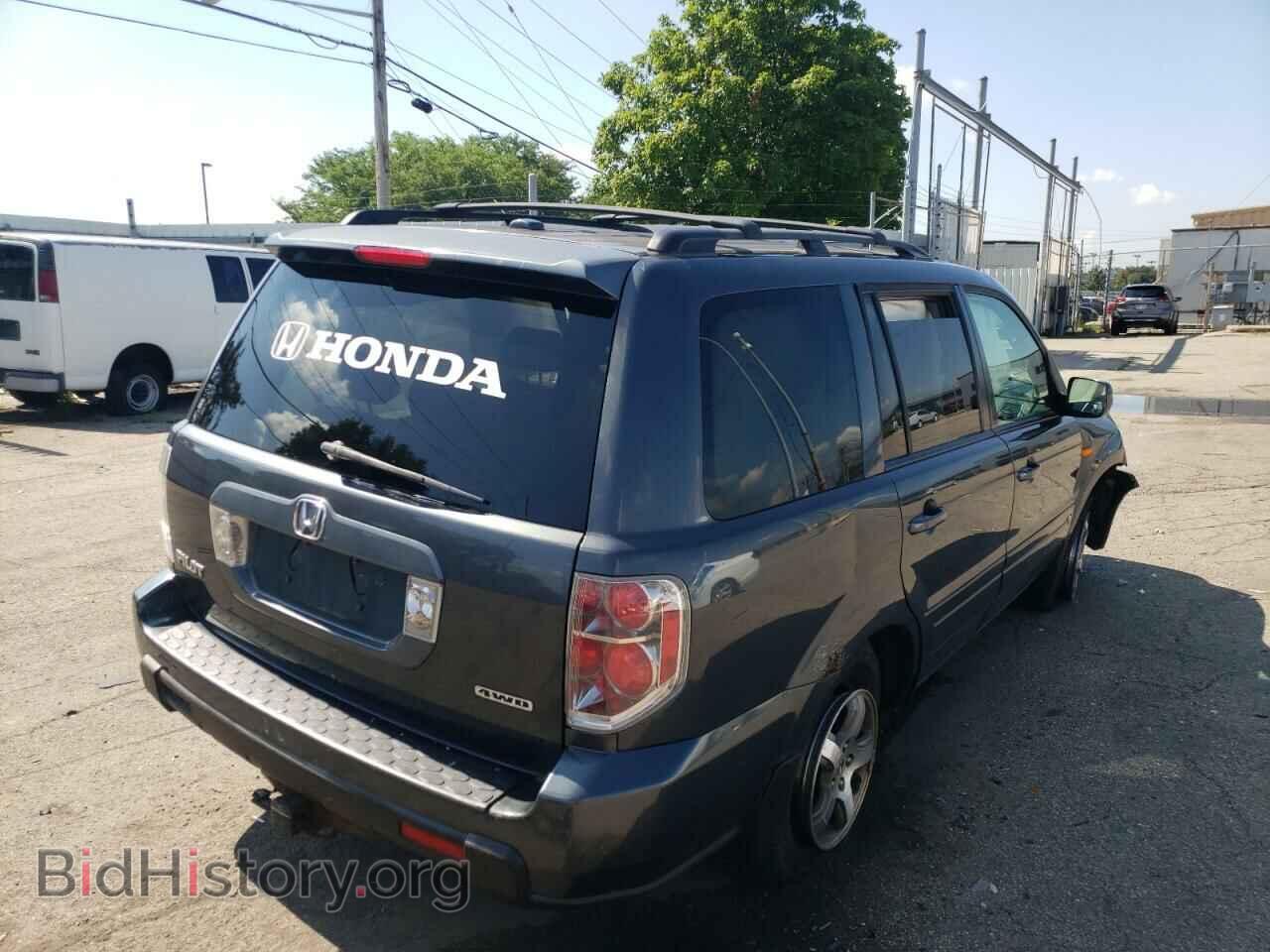 2006 HONDA PILOT - VIN: 2HKYF18636H542608 - Фото 4