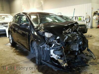 2012 Ford FOCUS Focus SE, черный — VIN 1FAHP3F22CL119945, Copart
