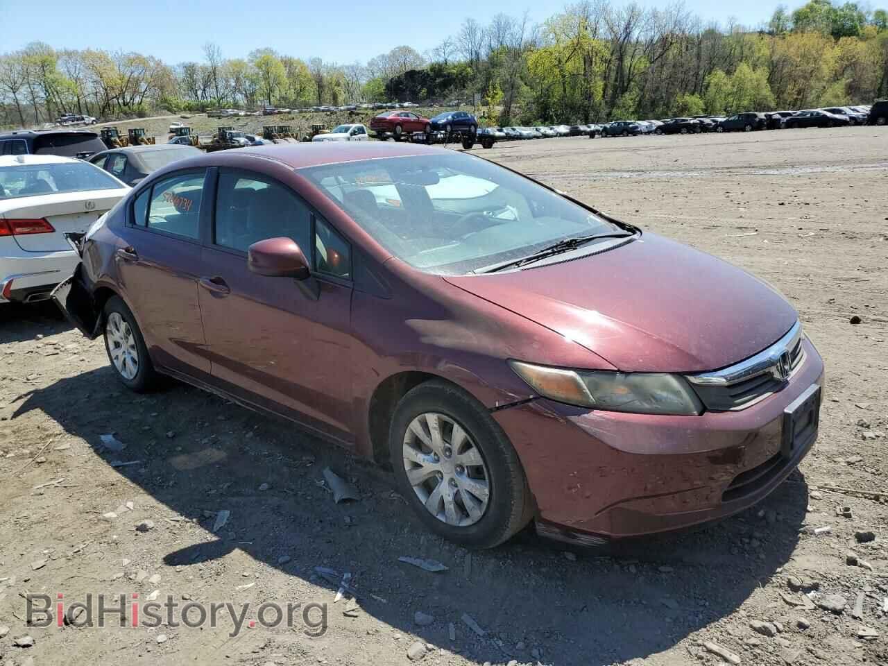 2012 HONDA CIVIC - VIN: 2HGFB2F59CH596231 - Фото 4