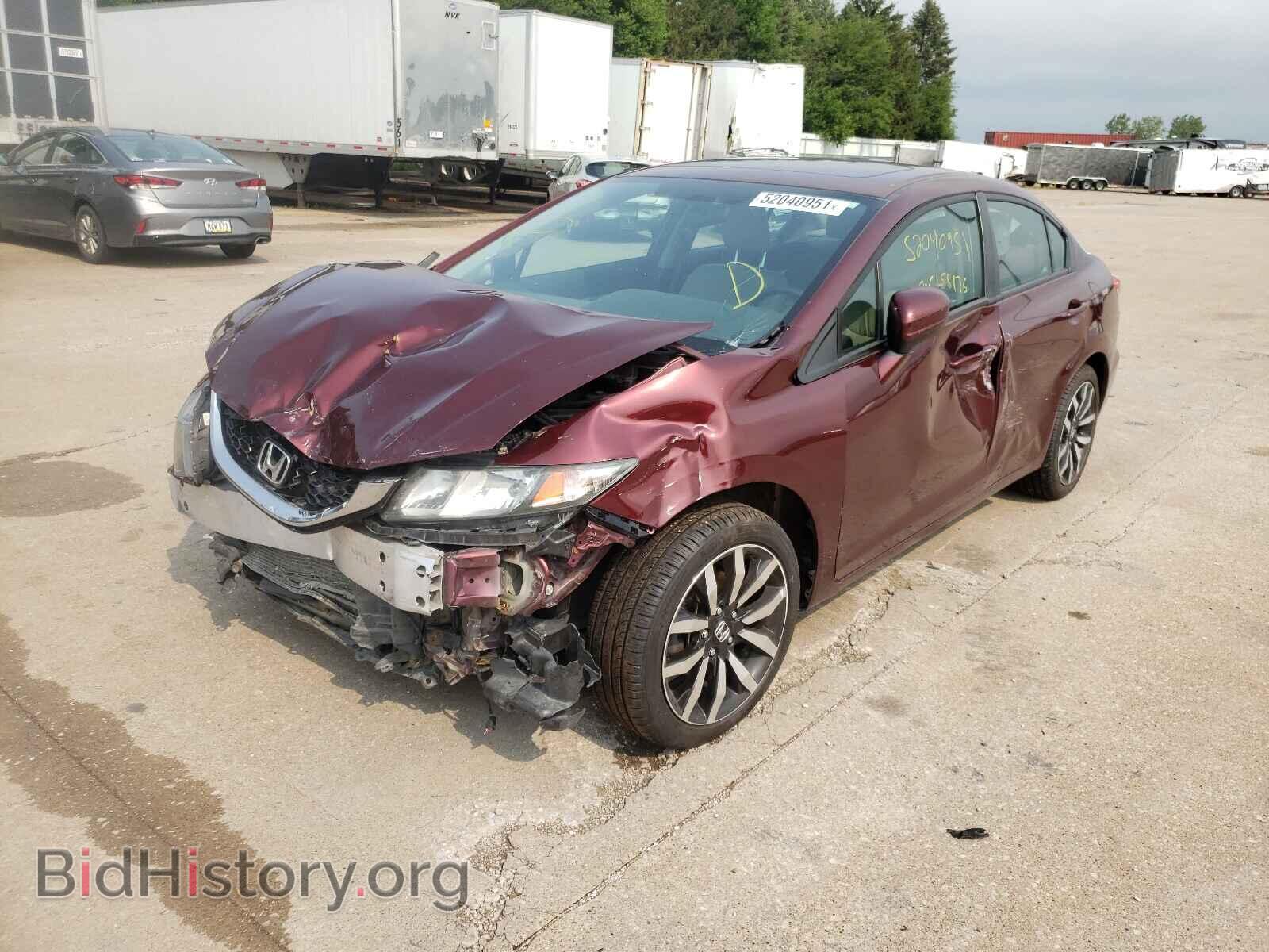 2014 HONDA CIVIC - VIN: 19XFB2F91EE022366 - Фото 2