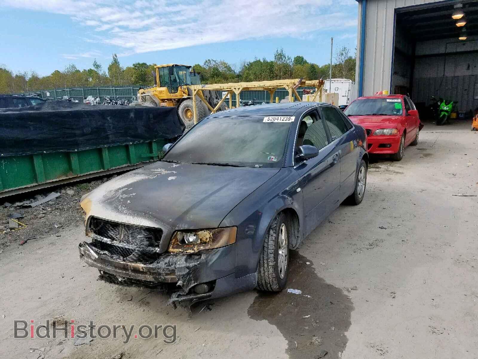 2002 AUDI A4 - VIN: WAULT68E32A063353 - Фото 2