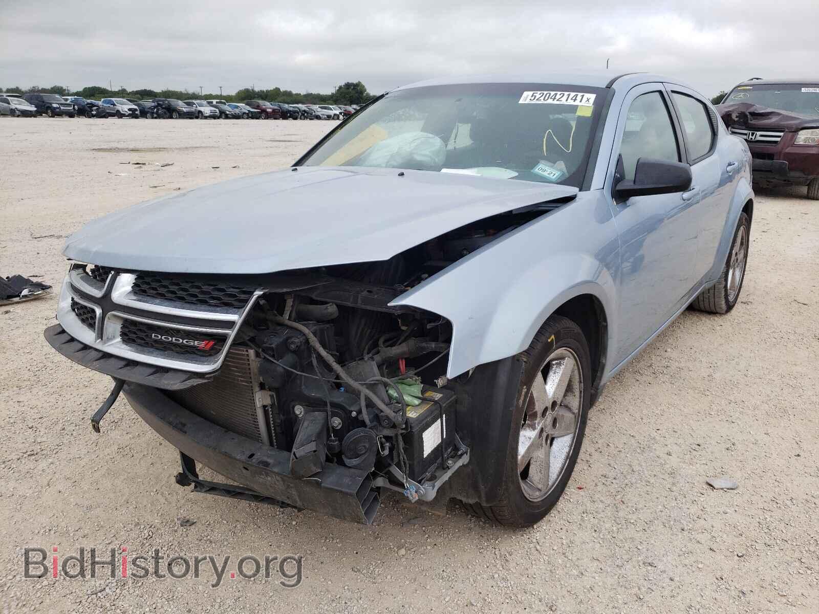 2013 DODGE AVENGER - VIN: 1C3CDZAB6DN700589 - Фото 2