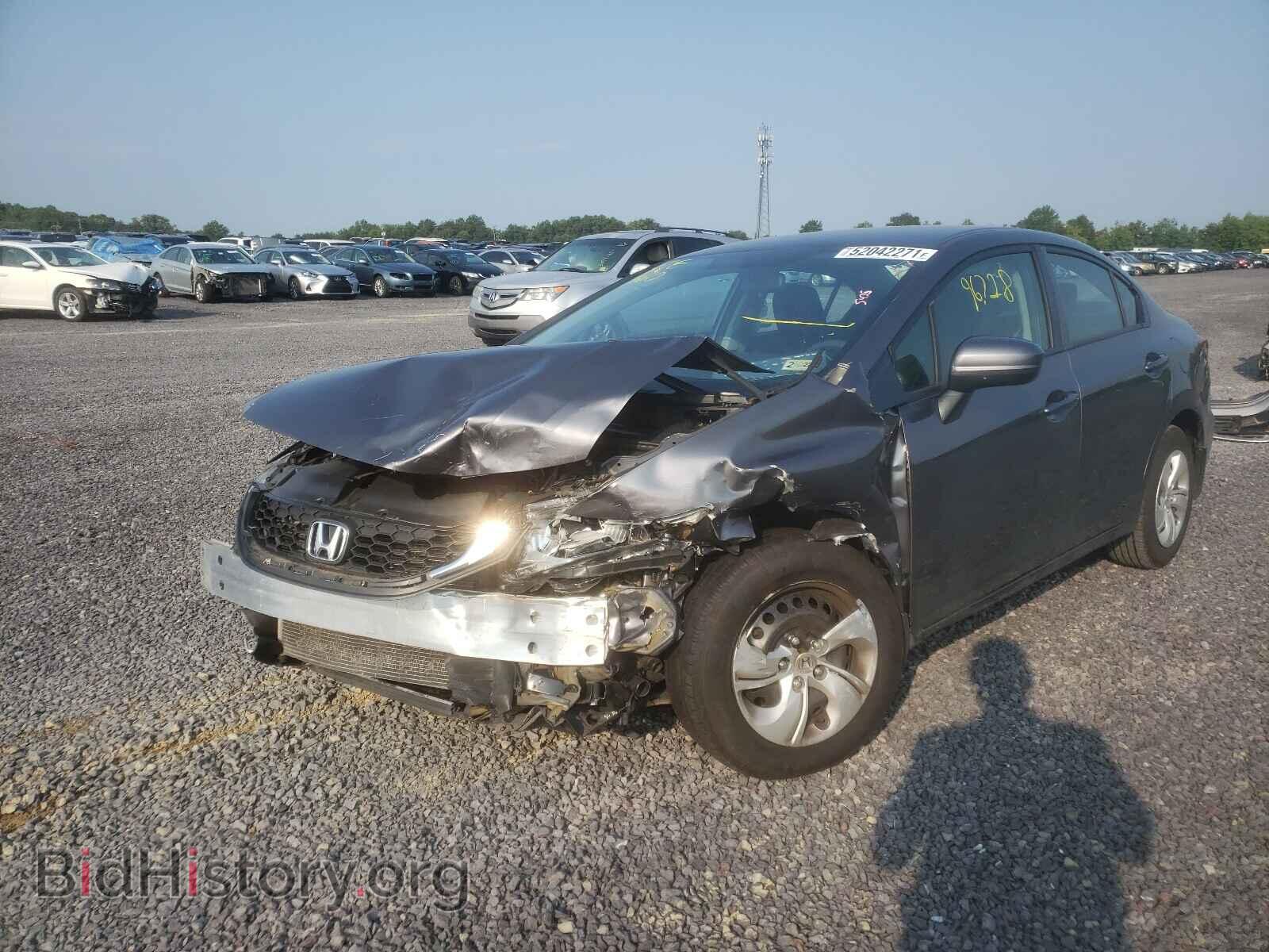 2015 HONDA CIVIC - VIN: 2HGFB2F50FH558603 - Фото 2
