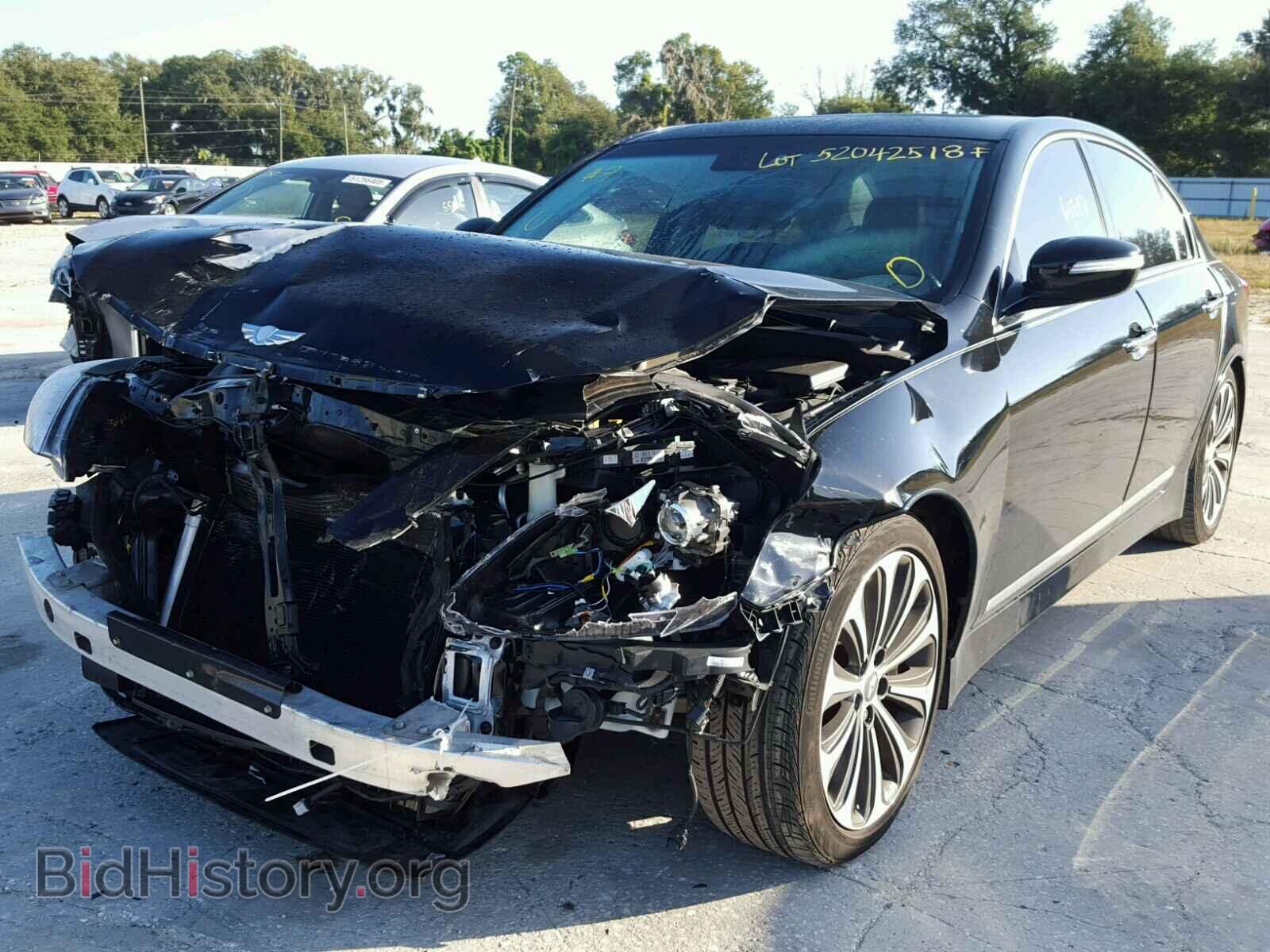 2012 HYUNDAI GENESIS - VIN: KMHGC4DH9CU187521 - Фото 2