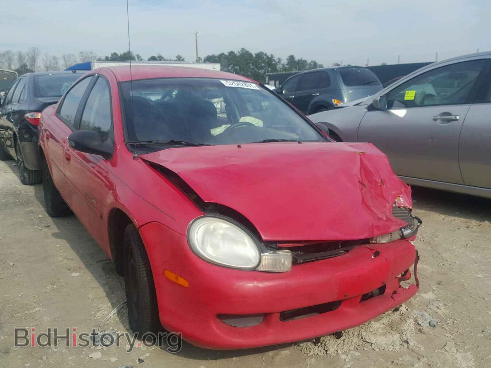 Фотография 1B3ES46C5YD808939 - DODGE NEON 2000