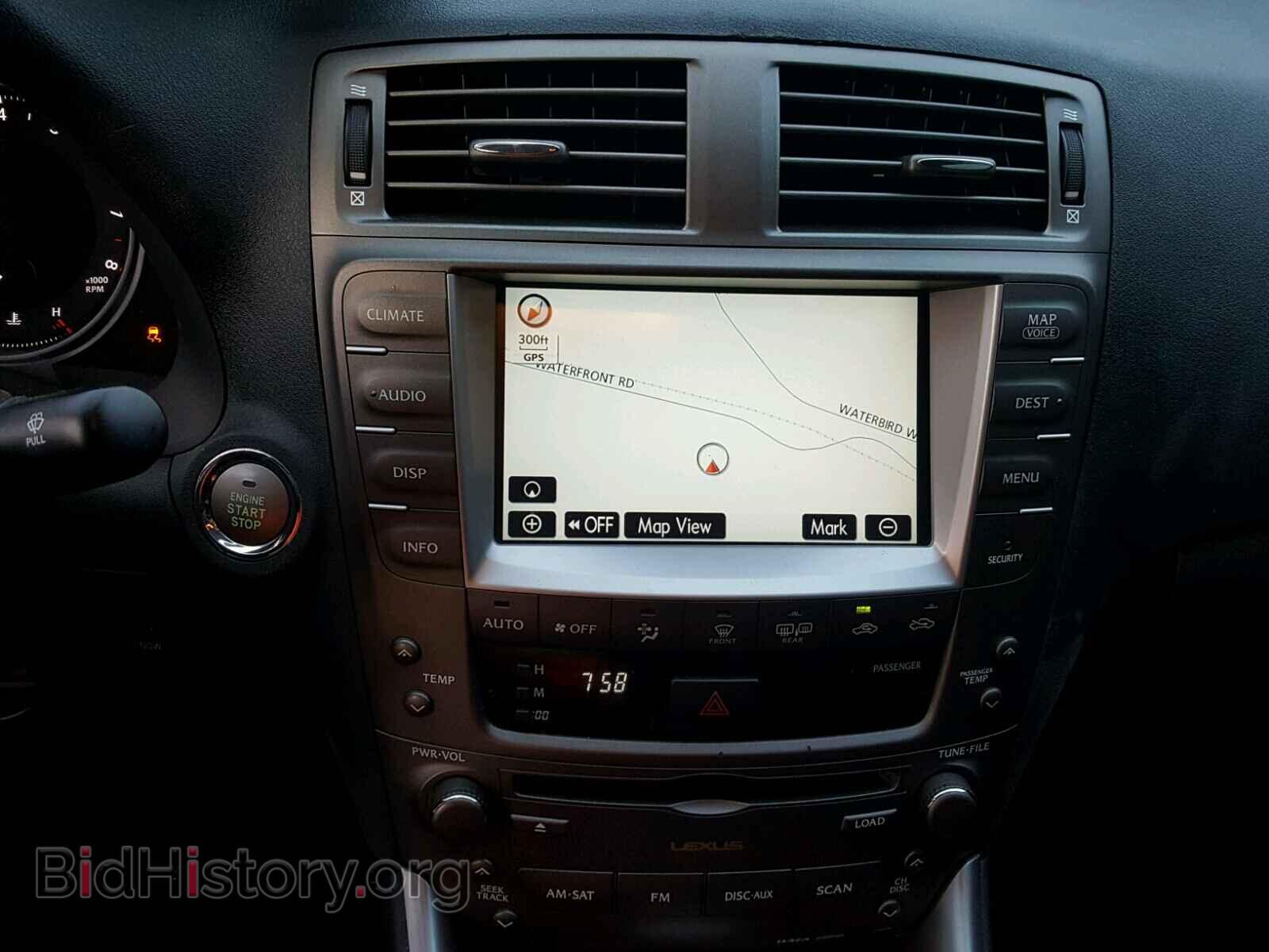 2006 LEXUS IS250 - VIN: JTHBK262665009626 - Фото 9