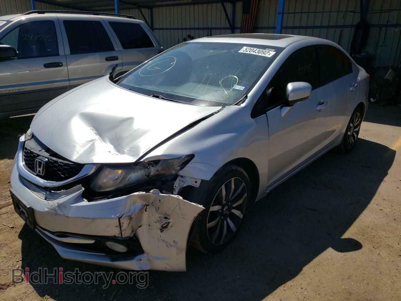 2015 HONDA CIVIC - VIN: 2HGFB2F92FH516808 - Фото 2