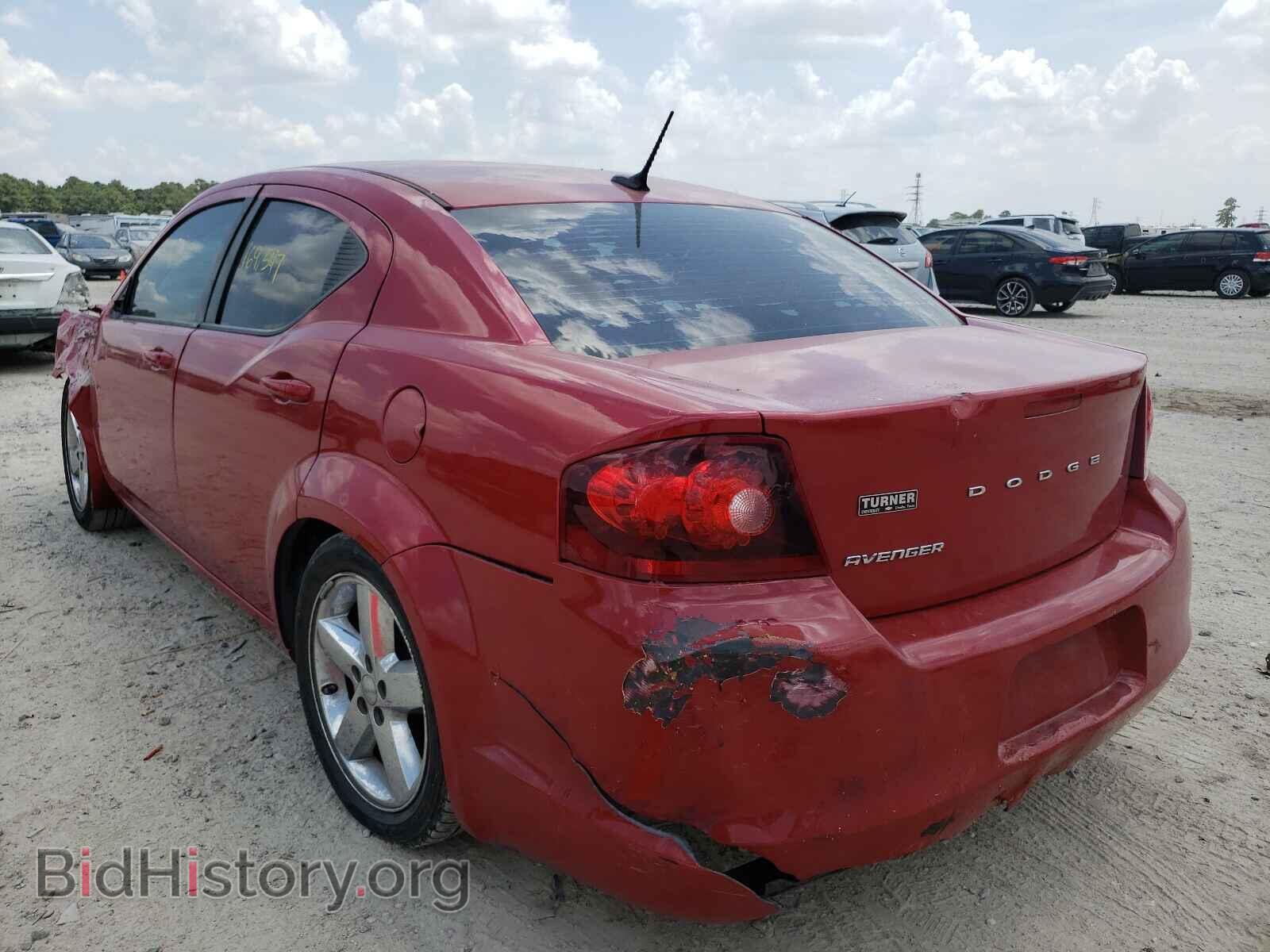 2013 DODGE AVENGER - VIN: 1C3CDZAB5DN564701 - Photo 3