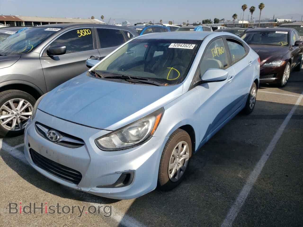2012 HYUNDAI ACCENT - VIN: KMHCT4AEXCU219885 - Фото 2
