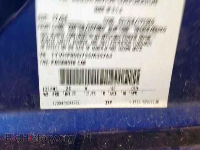 2005 MAZDA 6 - VIN: 1YVHP80D755M35764 - Фото 10