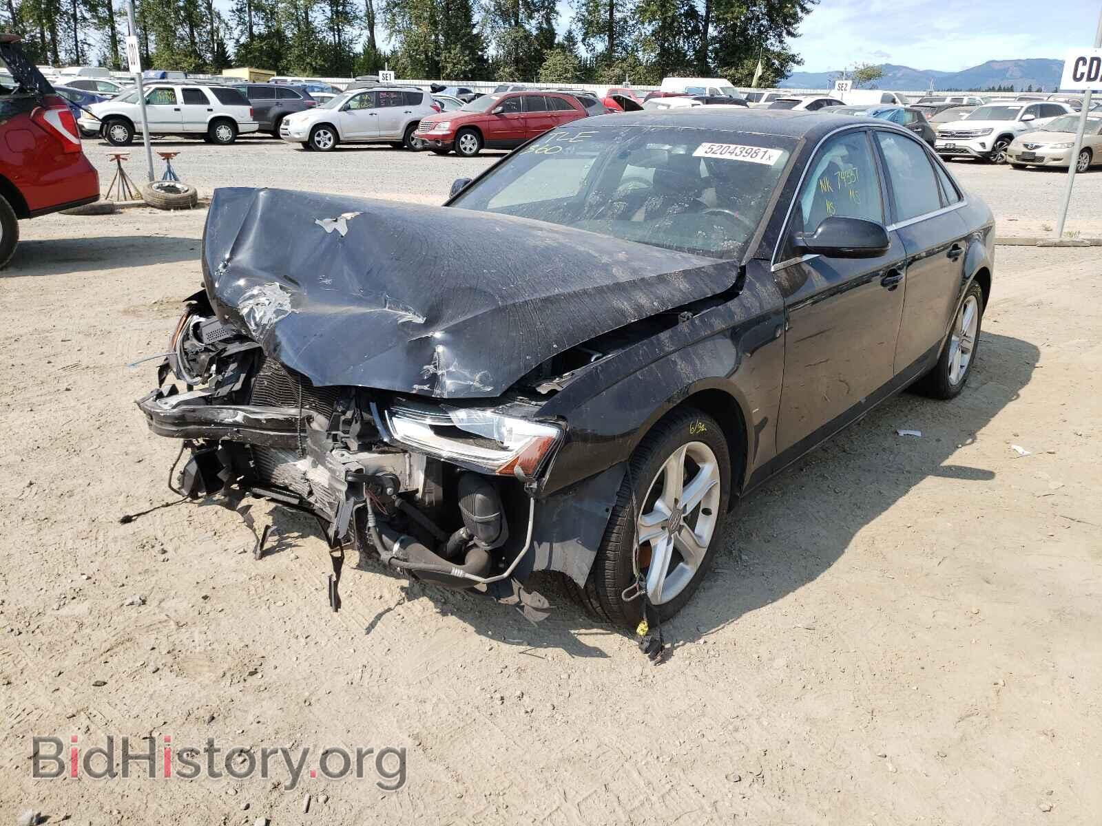 2013 AUDI A4 - VIN: WAUAFAFL8DN018097 - Фото 2