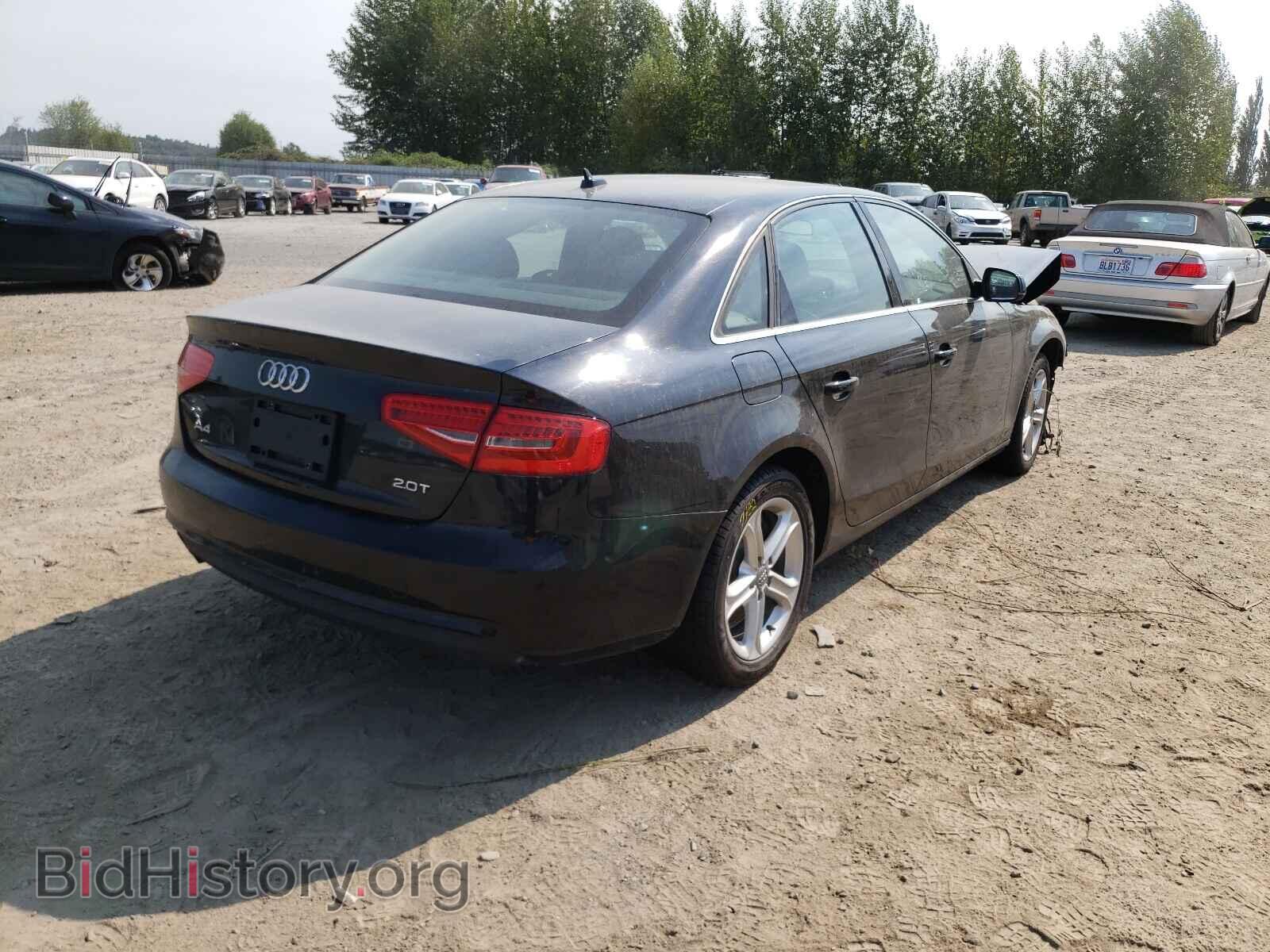 2013 AUDI A4 - VIN: WAUAFAFL8DN018097 - Фото 4
