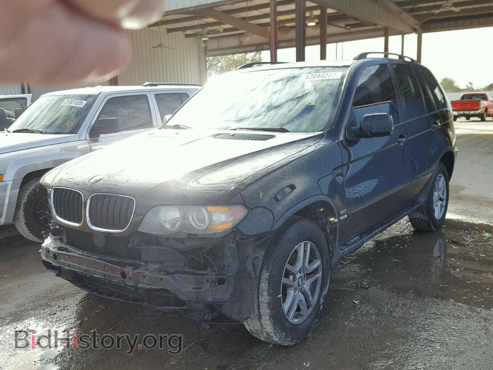 2005 BMW X5 - VIN: 5UXFA13565LY13500 - Фото 2
