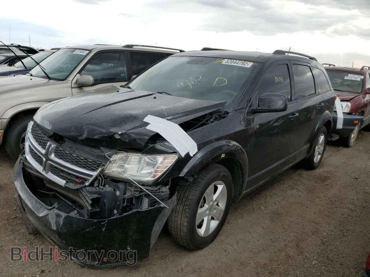 2012 DODGE JOURNEY - VIN: 3C4PDCBBXCT393161 - Фото 2
