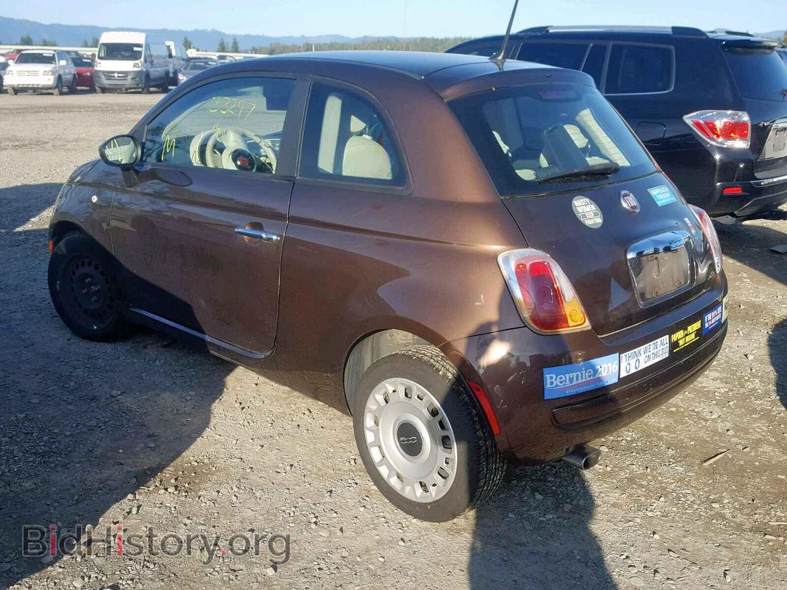 2012 FIAT 500 - VIN: 3C3CFFAR0CT237840 - Фото 3