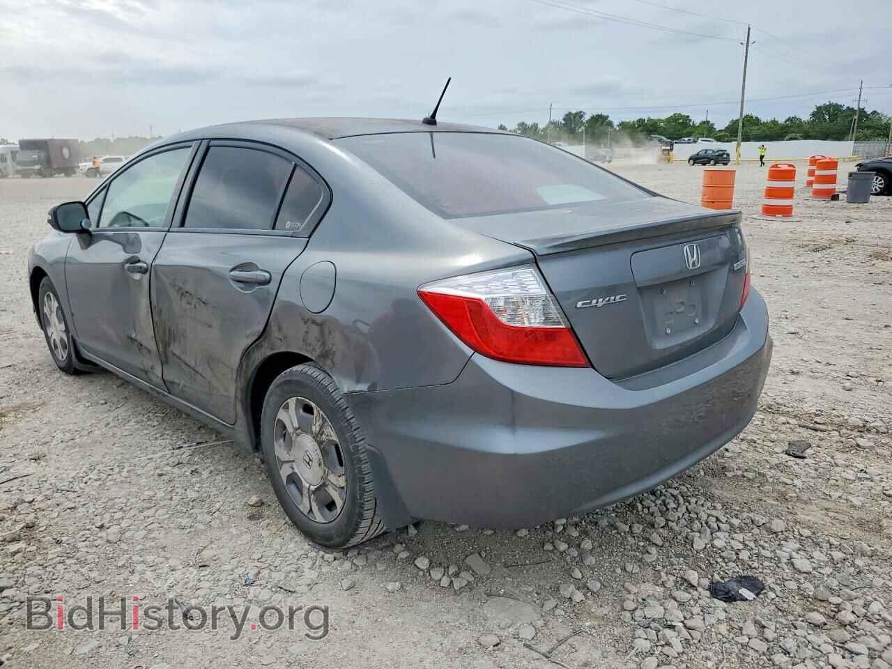 2012 HONDA CIVIC - VIN: JHMFB4F26CS009085 - Фото 2