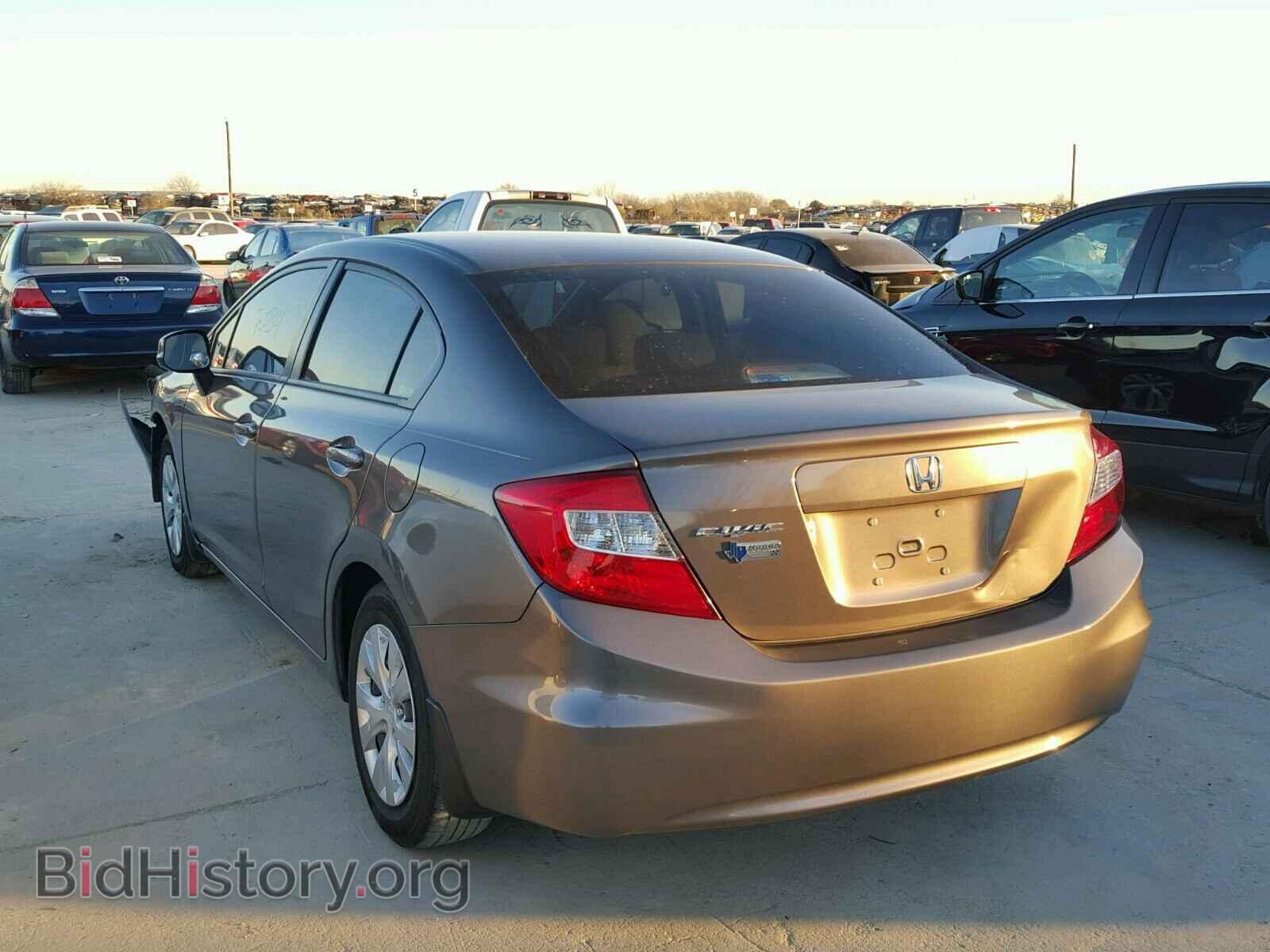 2012 HONDA CIVIC - VIN: 2HGFB2F53CH607059 - Photo 3