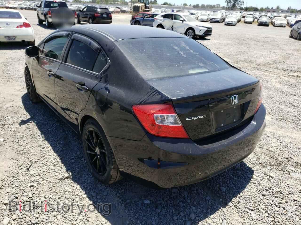 2012 HONDA CIVIC - VIN: 19XFB2F5XCE105207 - Фото 3