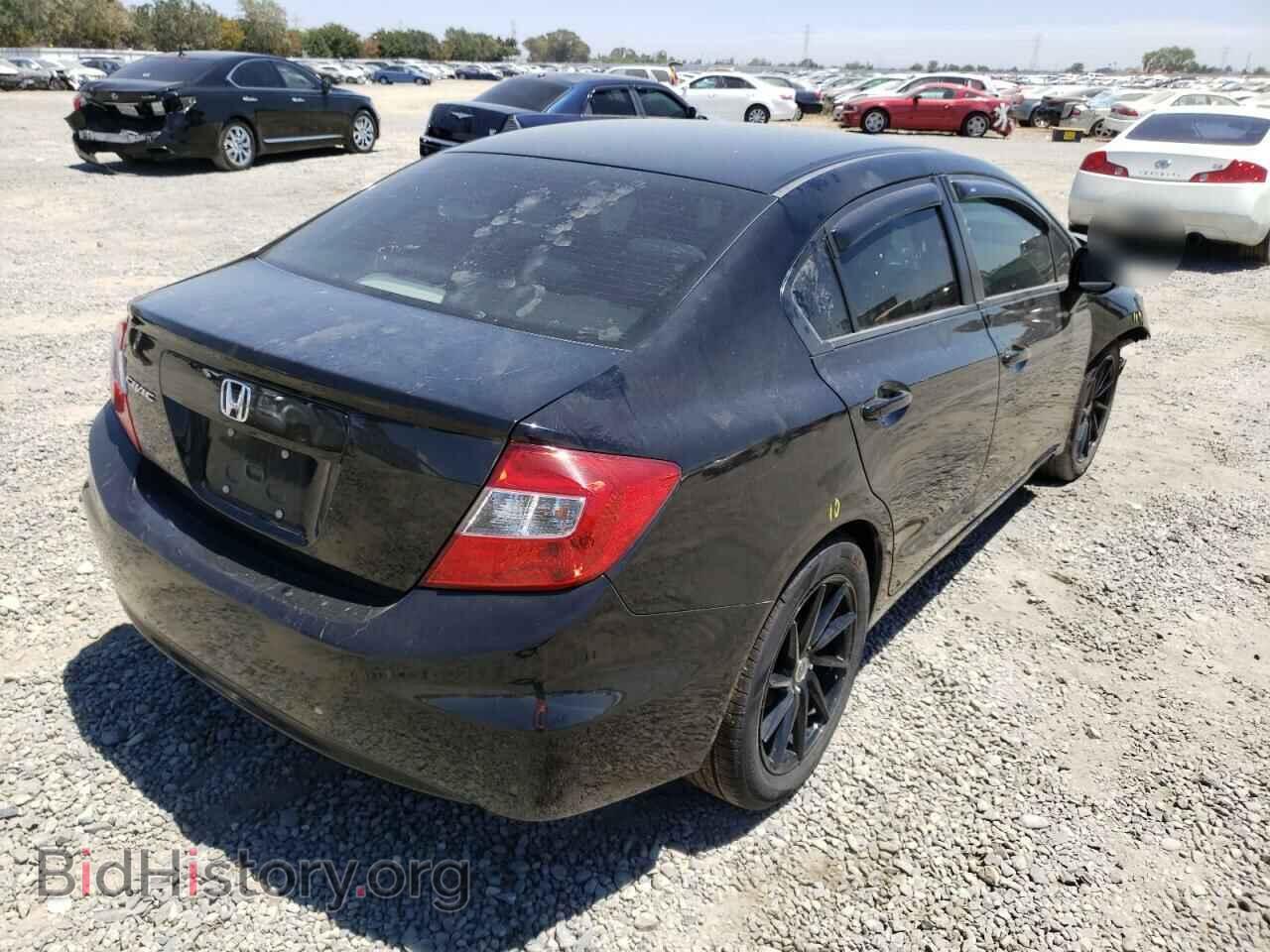 2012 HONDA CIVIC - VIN: 19XFB2F5XCE105207 - Фото 4