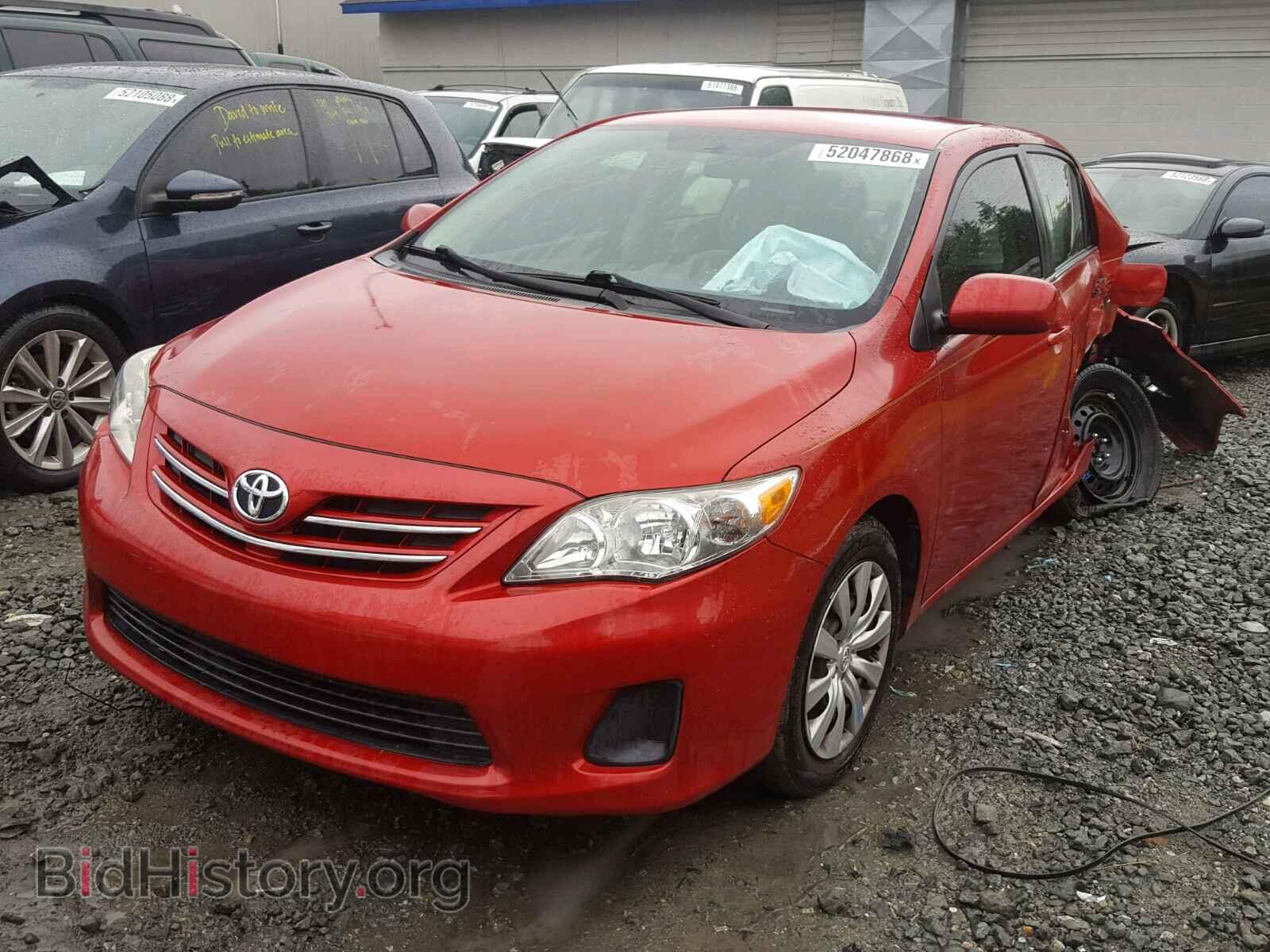 2013 TOYOTA COROLLA BA - VIN: 5YFBU4EE8DP151012 - Фото 2