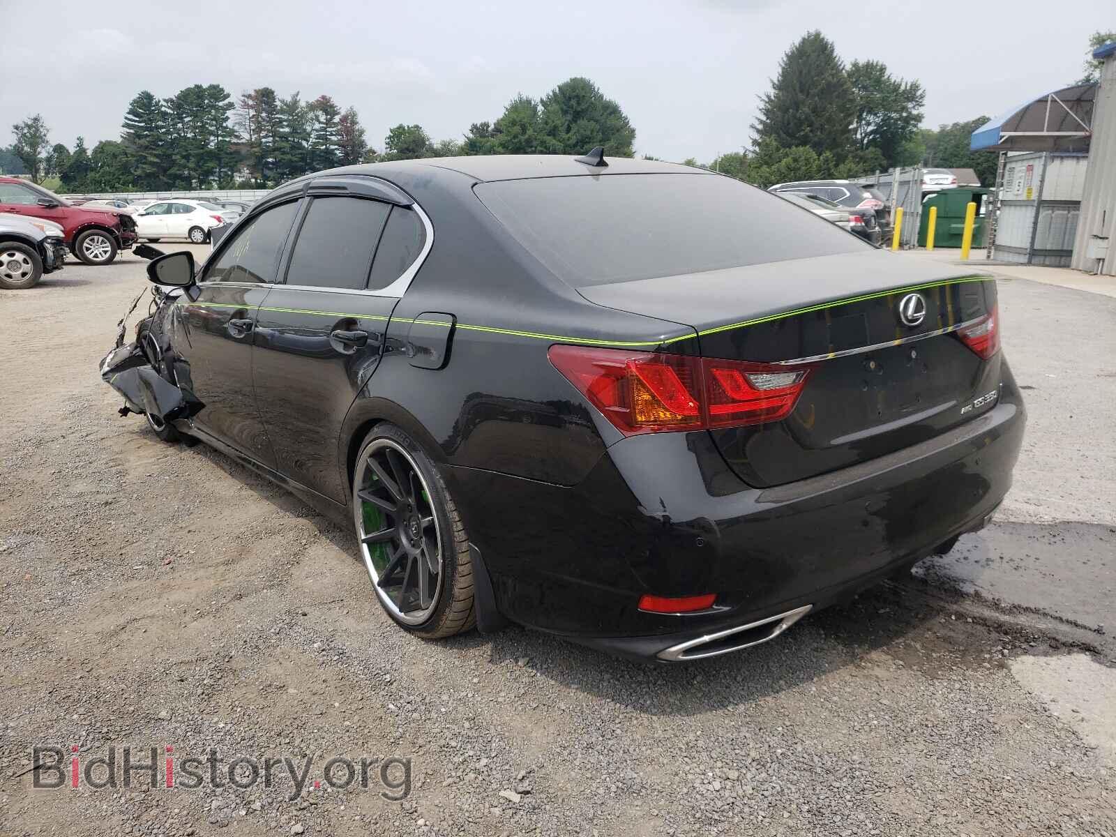 2013 LEXUS GS350 - VIN: JTHCE1BL4D5007018 - Фото 3