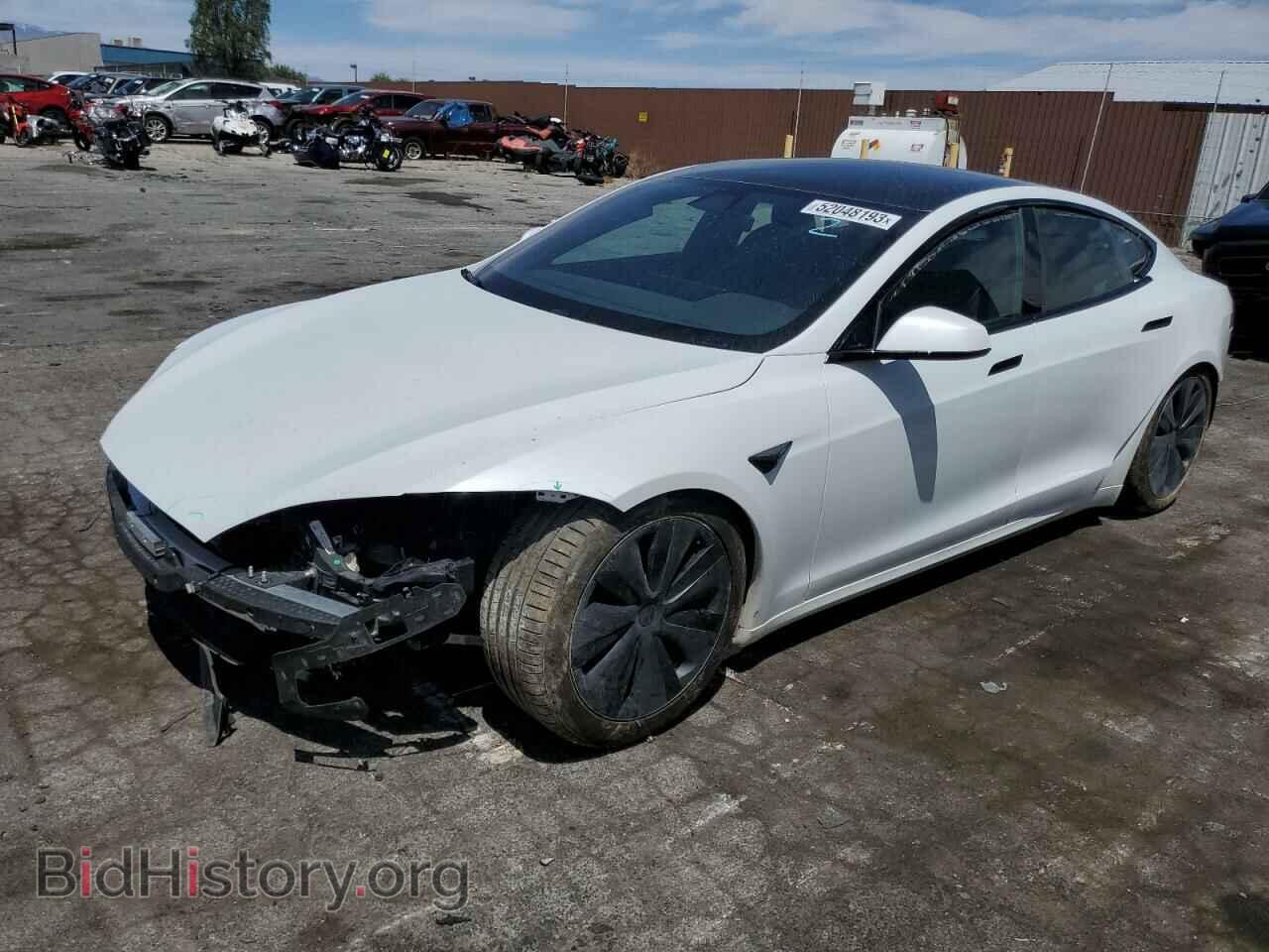 Photo 5YJSA1E64MF453537 - TESLA MODEL S 2021