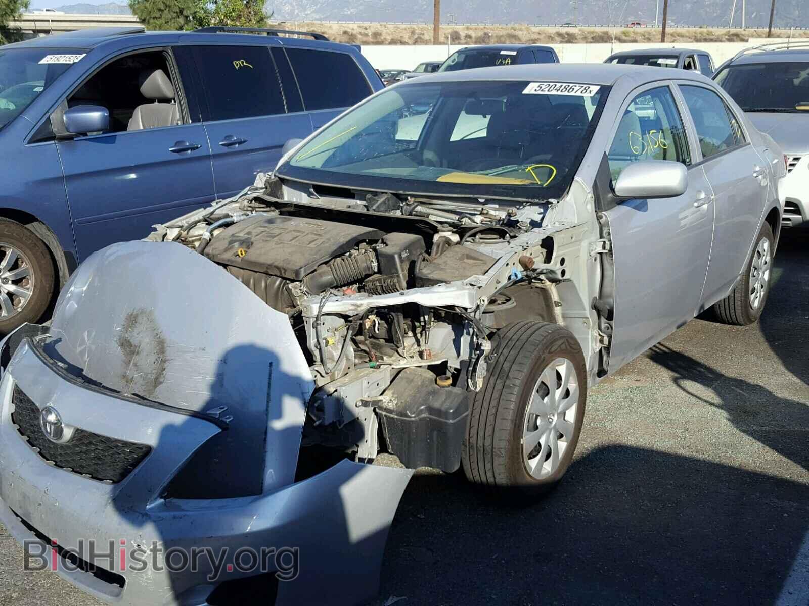 2010 TOYOTA COROLLA BA - VIN: 2T1BU4EEXAC514874 - Фото 2