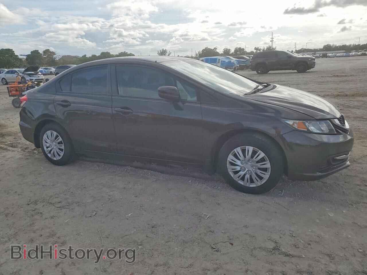 2014 HONDA CIVIC - VIN: 2HGFB2F5XEH521461 - Фото 4