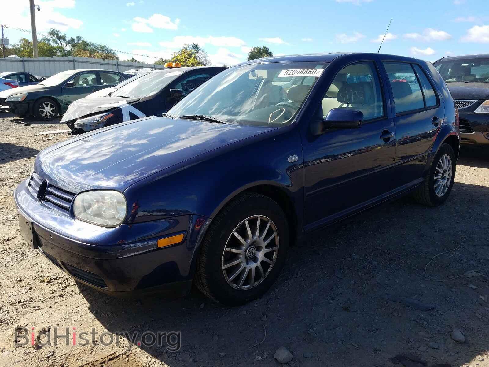 2004 VOLKSWAGEN GOLF - VIN: 9BWGL61J844011414 - Фото 2