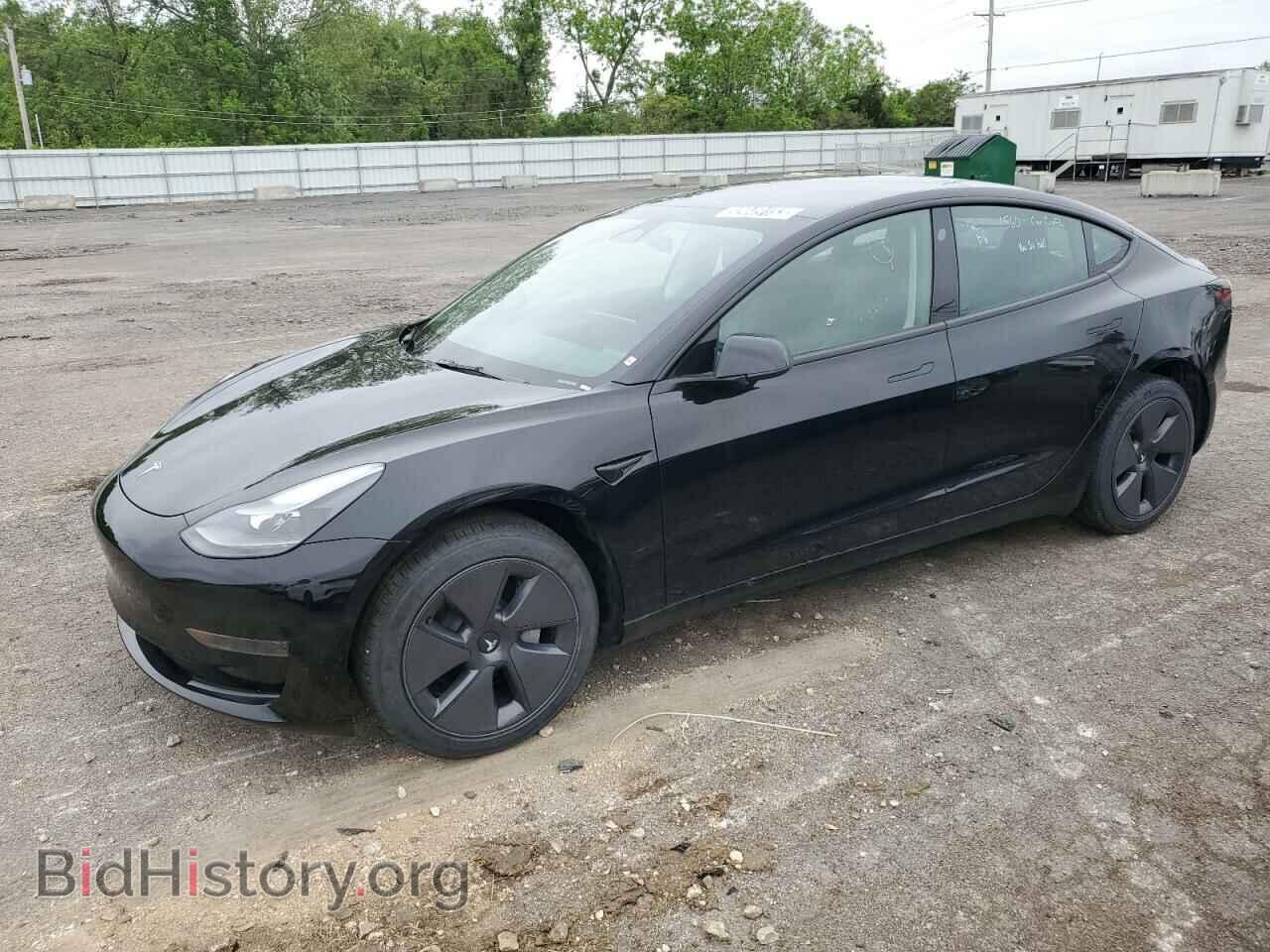 Photo 5YJ3E1EA3NF369949 - TESLA MODEL 3 2022
