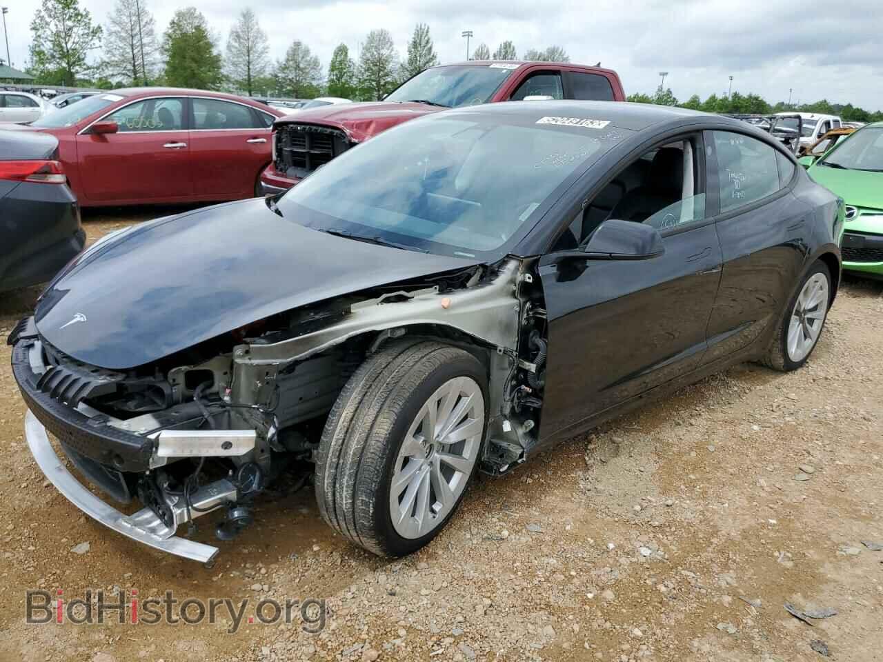 Photo 5YJ3E1EA3NF189239 - TESLA MODEL 3 2022