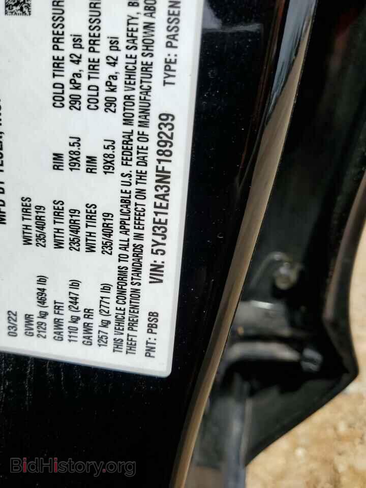 2022 TESLA MODEL 3 - VIN: 5YJ3E1EA3NF189239 - Photo 12