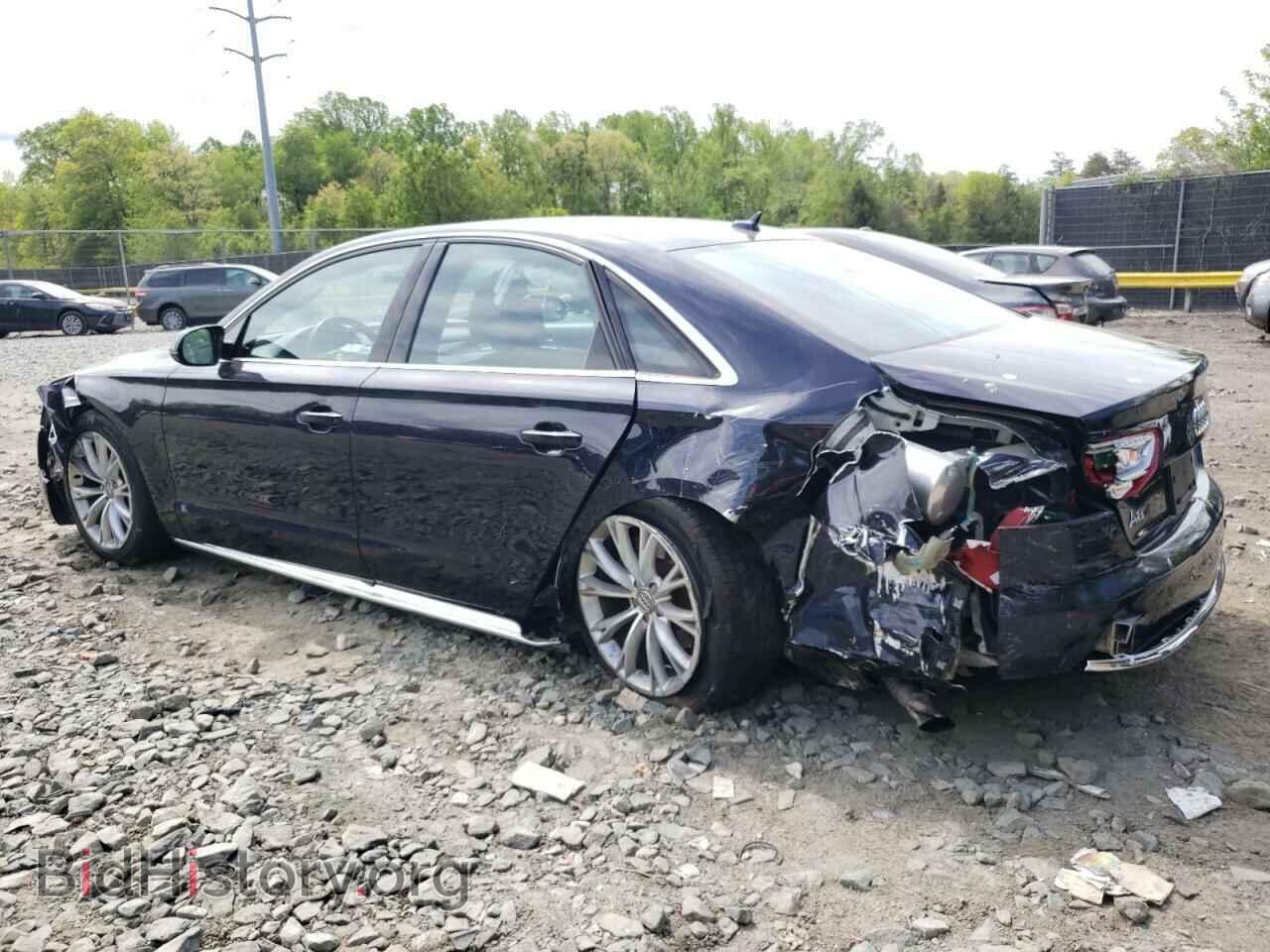 2013 AUDI A8 - VIN: WAUAGAFD4DN009256 - Фото 2