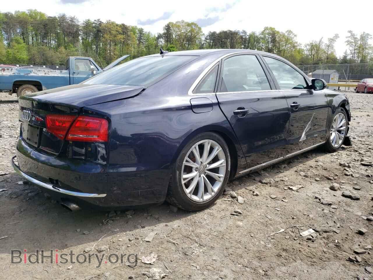 2013 AUDI A8 - VIN: WAUAGAFD4DN009256 - Фото 3