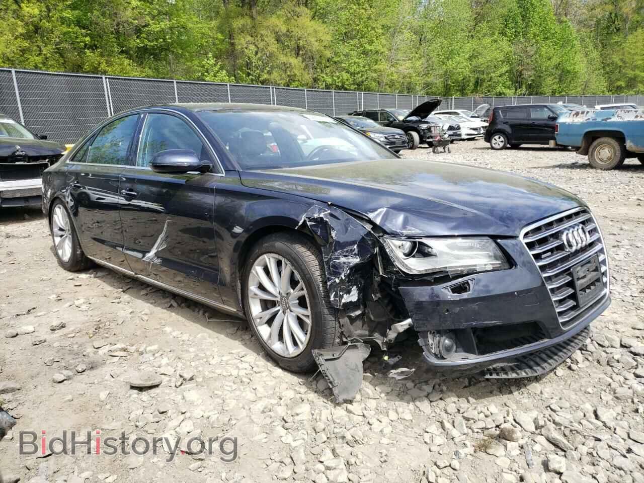 2013 AUDI A8 - VIN: WAUAGAFD4DN009256 - Фото 4