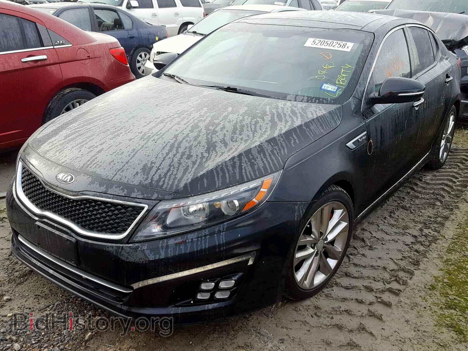 2014 KIA OPTIMA - VIN: 5XXGR4A60EG349616 - Фото 2