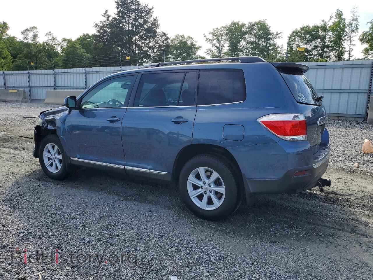 2012 TOYOTA HIGHLANDER - VIN: 5TDZK3EH2CS079318 - Фото 2