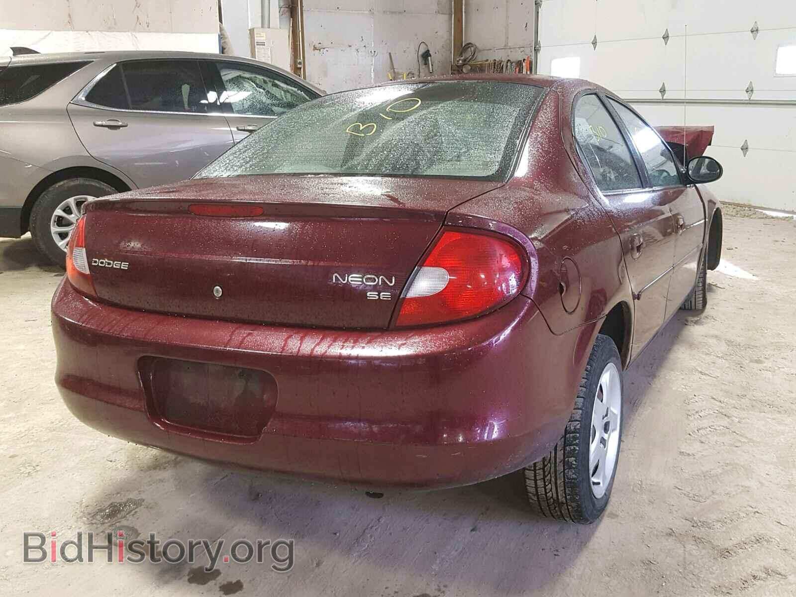 2002 DODGE NEON - VIN: 1B3ES46C92D505119 - Фото 4