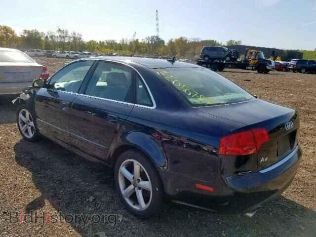 2007 AUDI A4 - VIN: WAUDH78E27A245645 - Фото 3