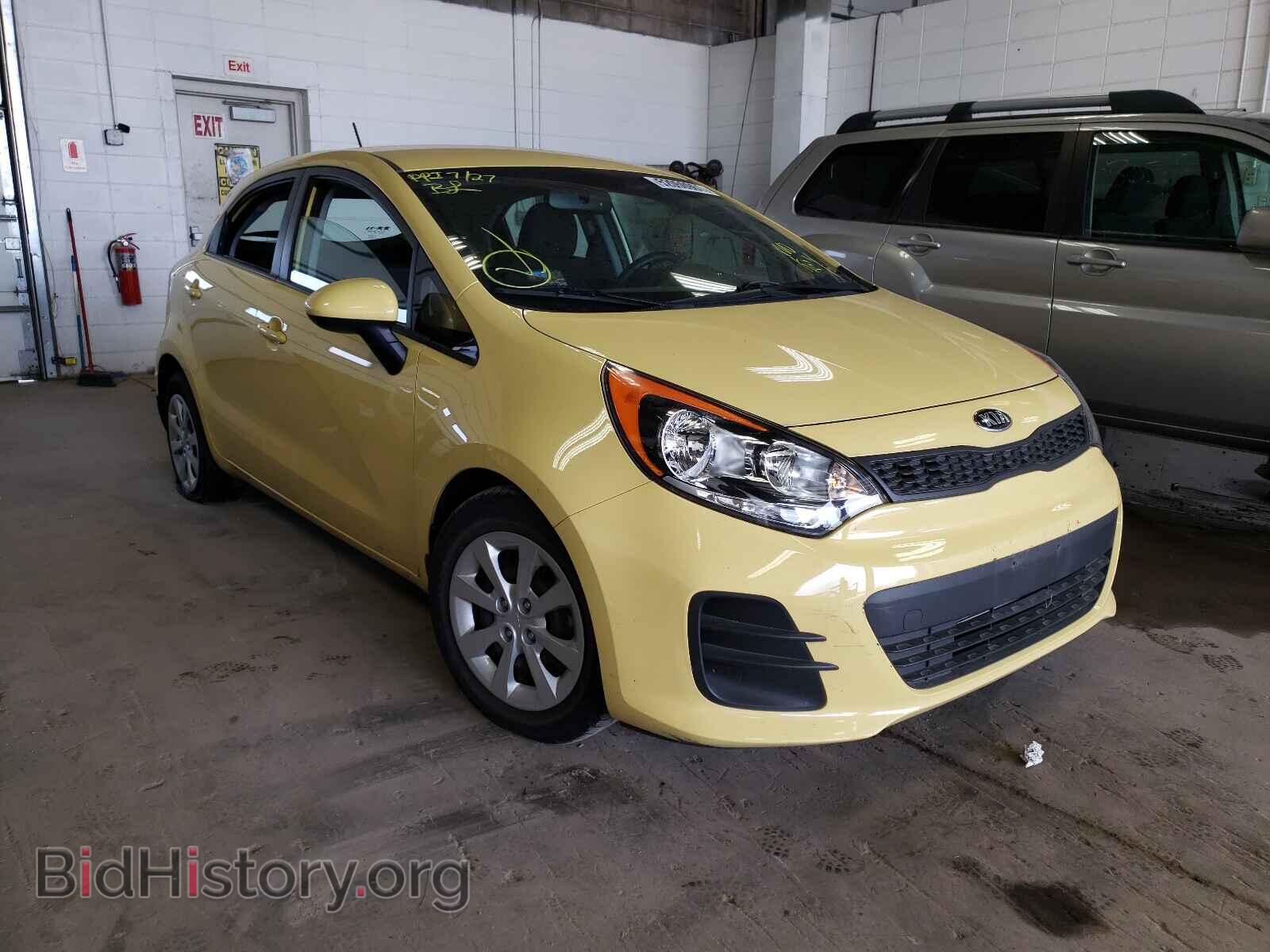 Фотография KNADM5A33G6583146 - KIA RIO 2016
