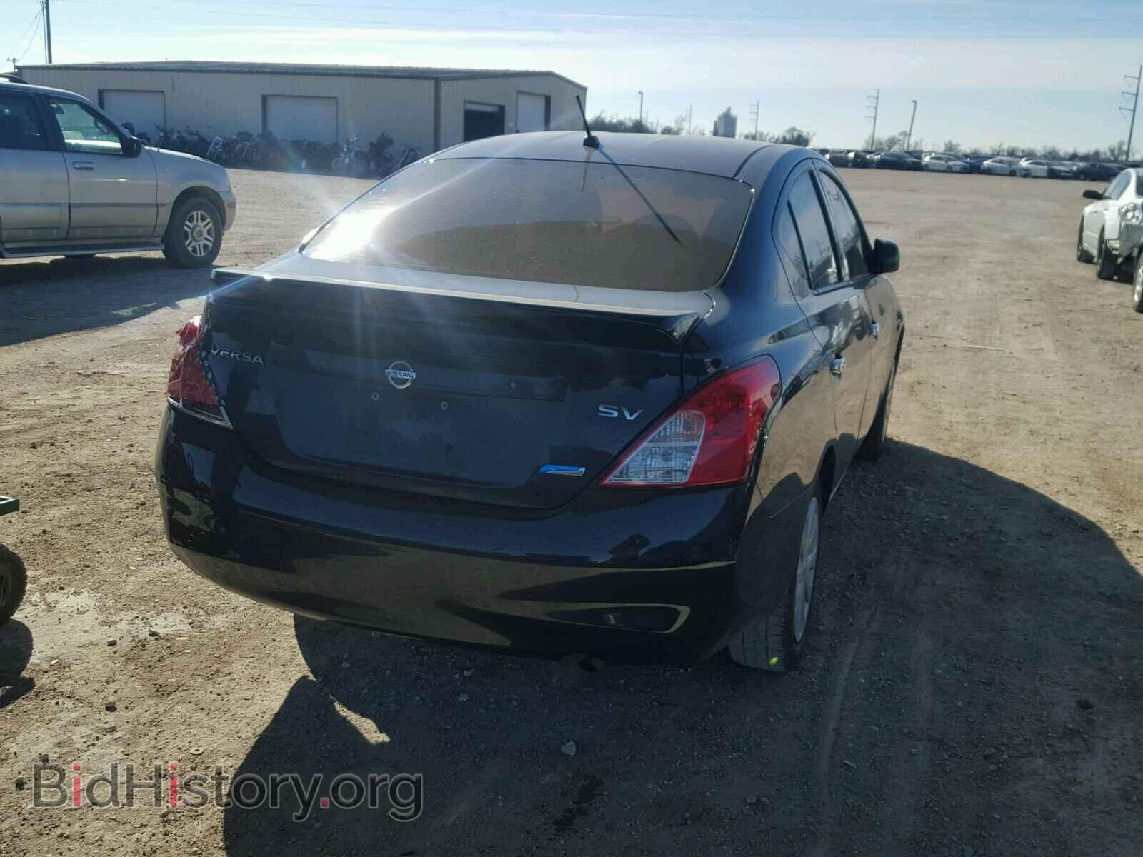 2014 NISSAN VERSA - VIN: 3N1CN7APXEL871472 - Фото 4