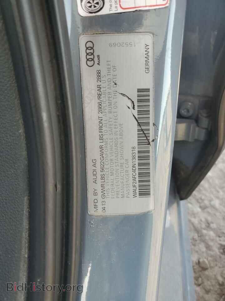 2013 AUDI S6/RS6 - VIN: WAUF2AFC4DN138318 - Фото 13