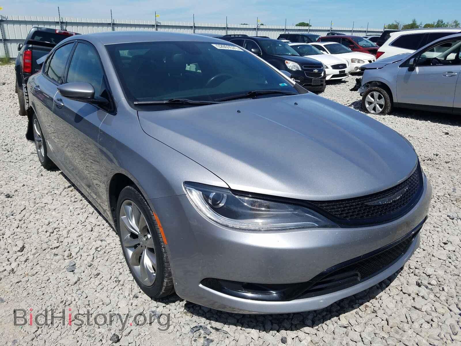 Фотография 1C3CCCBB4FN646940 - CHRYSLER 200 2015