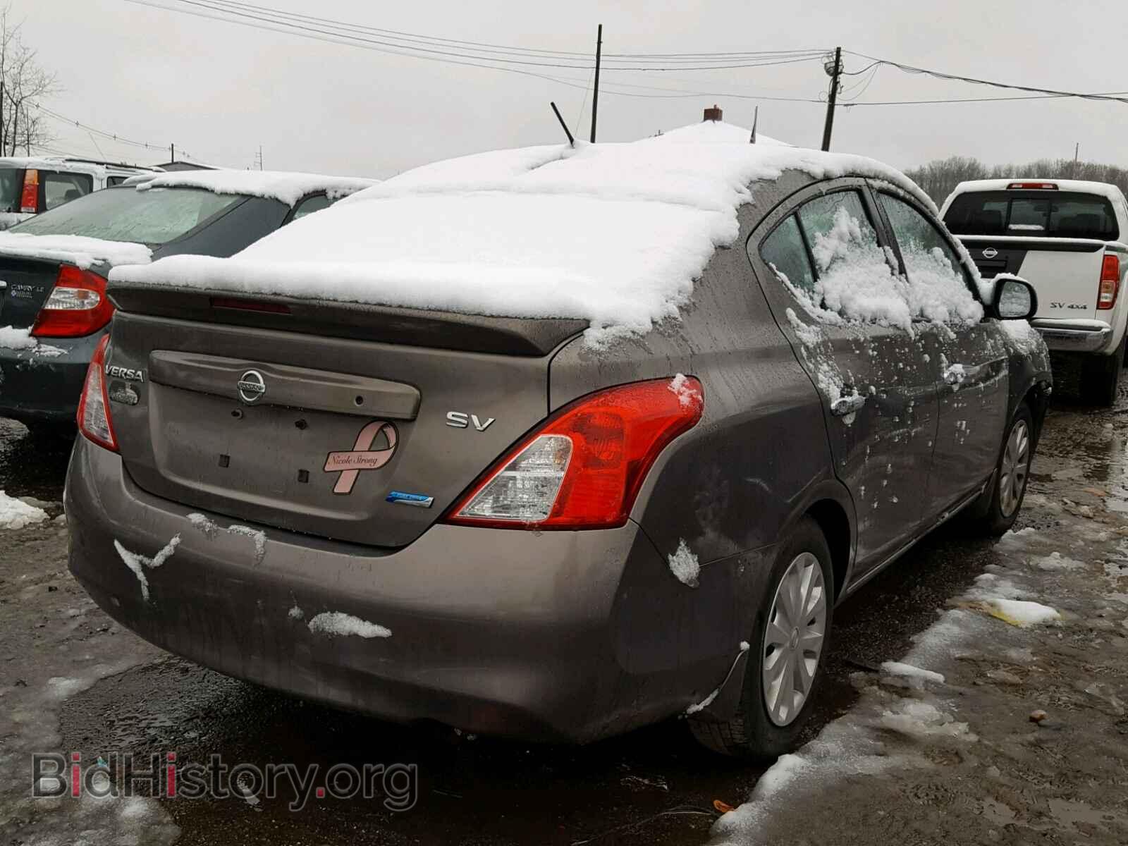 2014 NISSAN VERSA - VIN: 3N1CN7AP5EK462284 - Фото 4