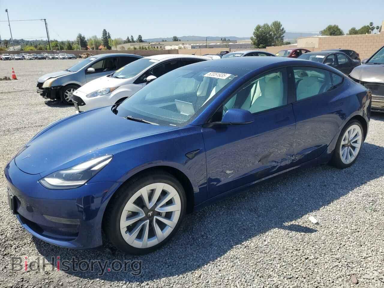 Фотография 5YJ3E1EA9MF098555 - TESLA MODEL 3 2021