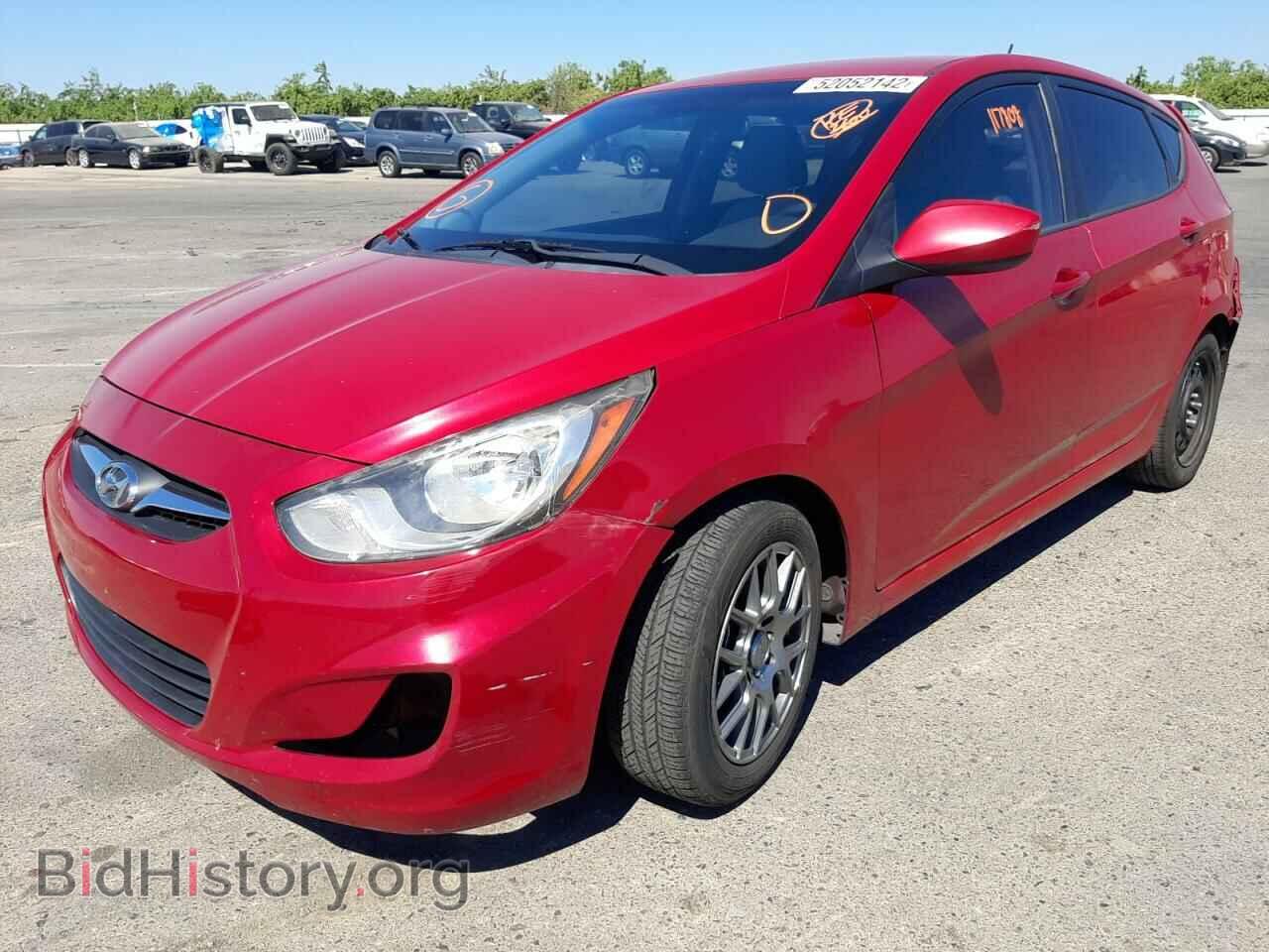 2012 HYUNDAI ACCENT - VIN: KMHCU5AEXCU002985 - Фото 2