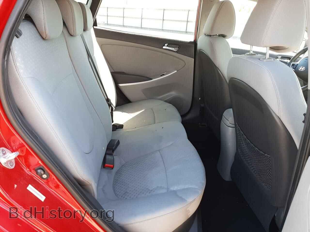 2012 HYUNDAI ACCENT - VIN: KMHCU5AEXCU002985 - Фото 6