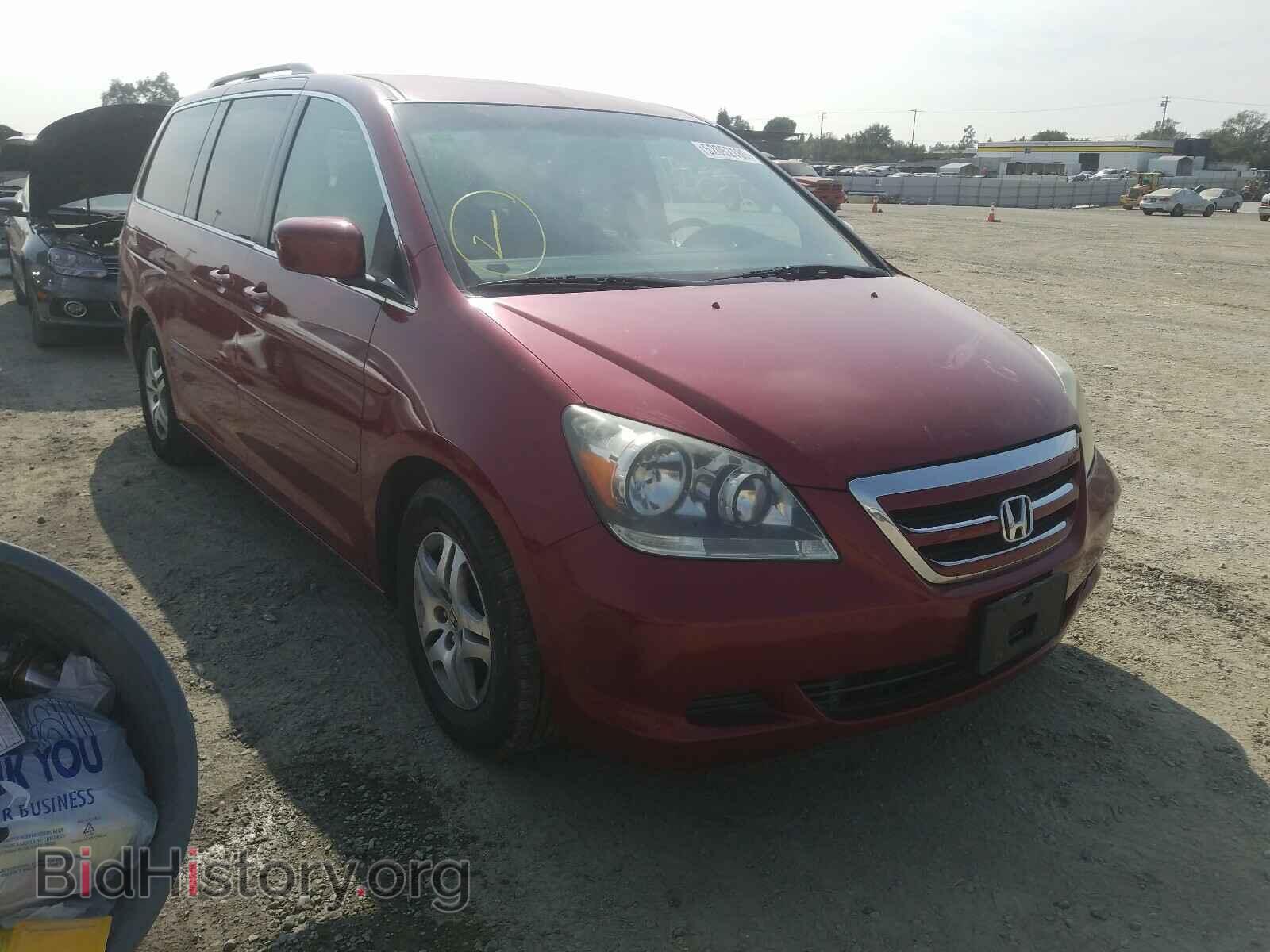 Фотография 5FNRL384X6B437036 - HONDA ODYSSEY 2006