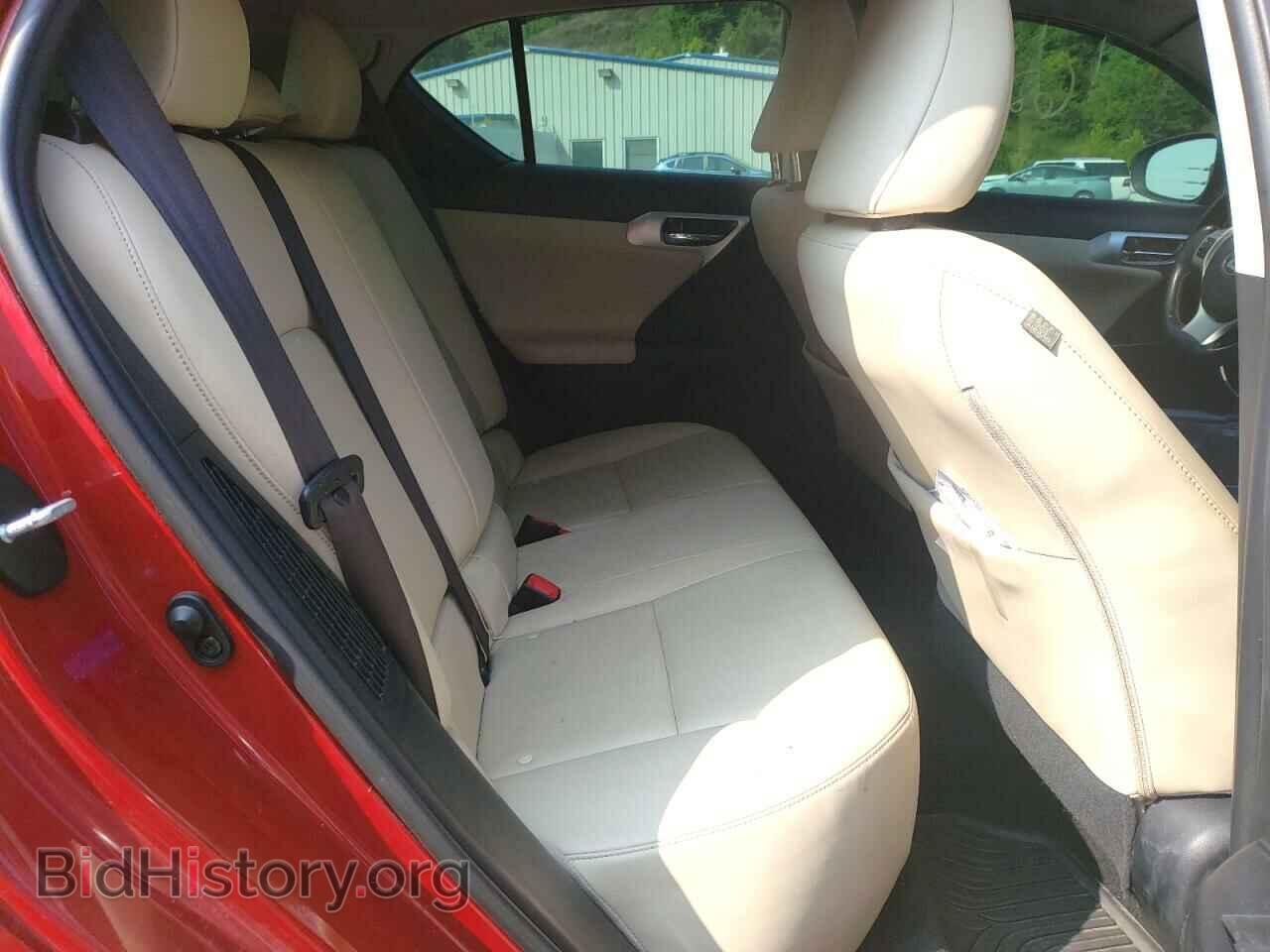 2013 LEXUS CT 200 - VIN: JTHKD5BH6D2155612 - Фото 6
